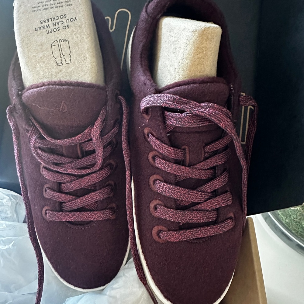 Allbirds Wool Runners - Burgundy